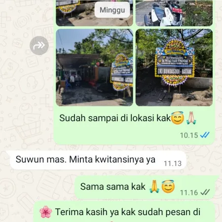 Pengiriman Papan Bunga Duka Balai Rakyat Depok