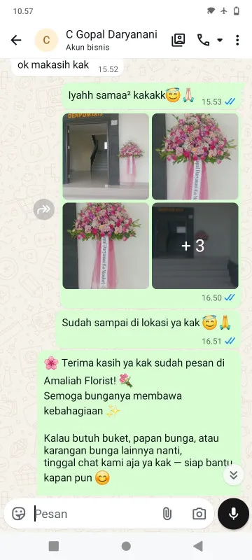 Pengiriman Karangan Bunga Balai Rakyat Depok